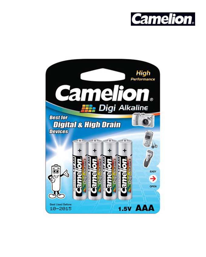 CAMELION Digi Alkaline  LR03-BP4DG AAA Battery